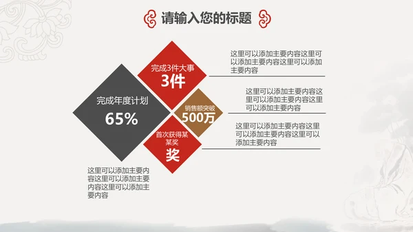 国风佛教如来佛学传统文化禅意通用PPT模板