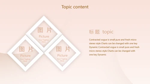 粉色创意时尚品牌策划动态PPT模板