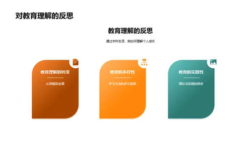 教育学视角下的本科探索