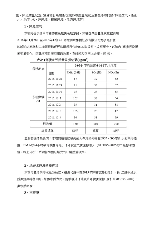 年产35吨合金固定座椅架制造环境影响报告