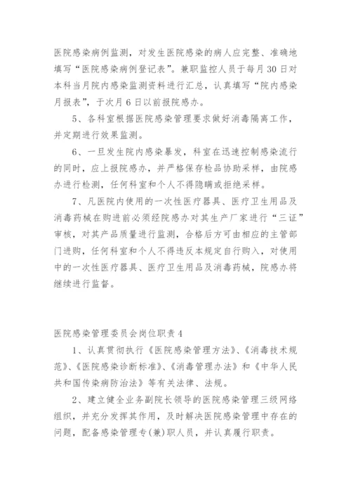 医院感染管理委员会岗位职责.docx