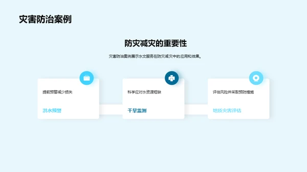 水文服务引领未来