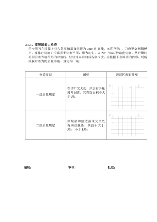 喷漆技术交底.docx