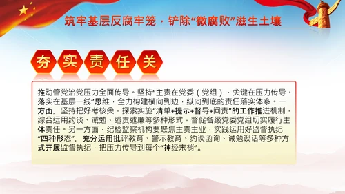 微腐败反腐倡廉从严治党廉洁从业PPT