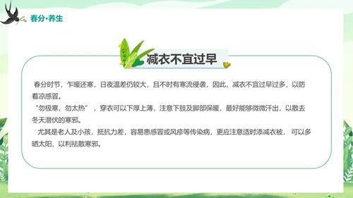 二十四节气春分春天来了通用PPT模板