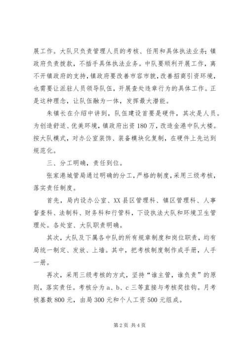 学习张家港城市管理局经验的心得体会 (2).docx