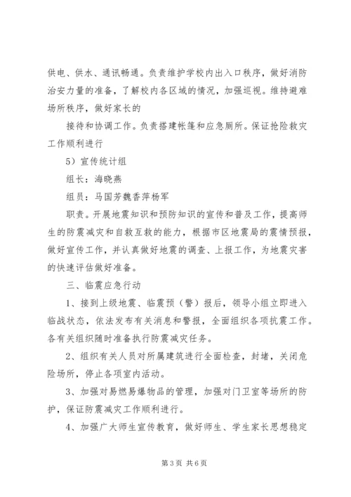 防震避震应急处置预案 (3).docx