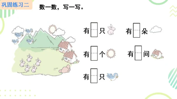 人教版 数学一年级上册 第一单元1-5的认识 （课件）(共23张PPT)