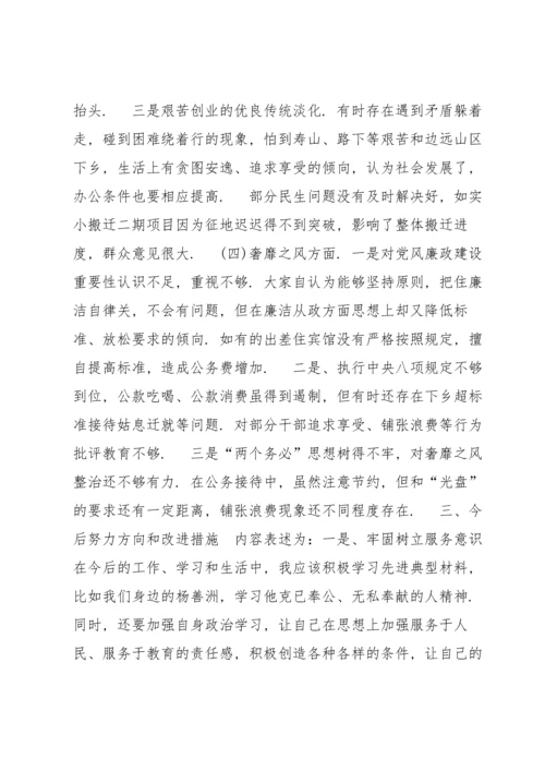 个人查摆问题及整改措施八篇.docx