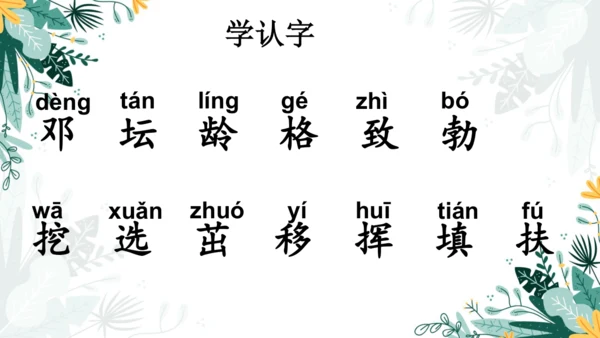 4.邓小平爷爷植树（第一课时）  课件