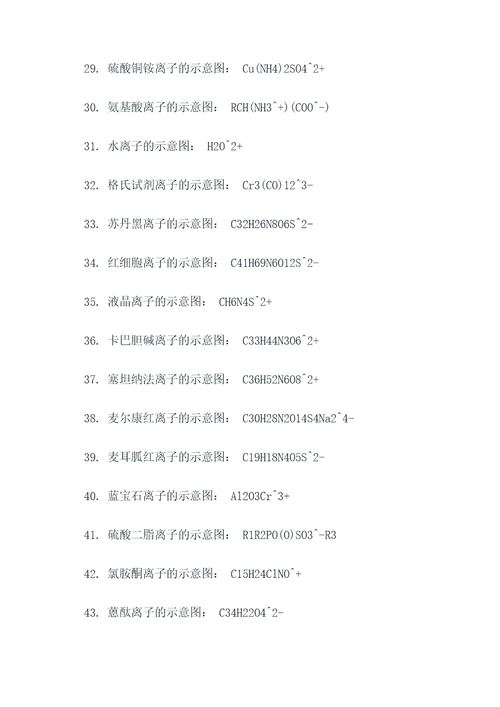 原子离子结构示意图填空题
