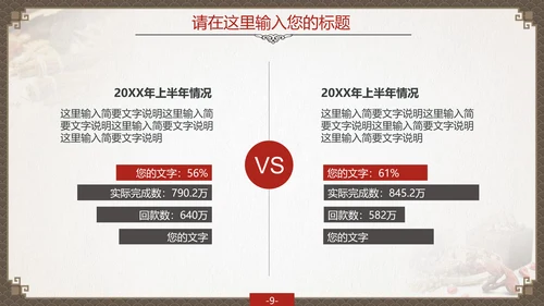 传统中国风中药药材老中医PPT模板