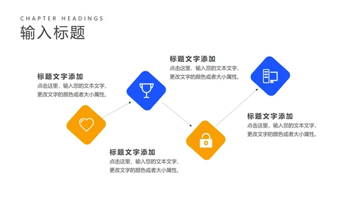 卡通风蓝色网课学习在线说课PPT模板
