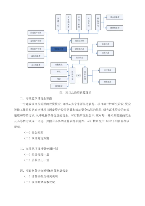 海藻肥项目可行性研究报告模板.docx