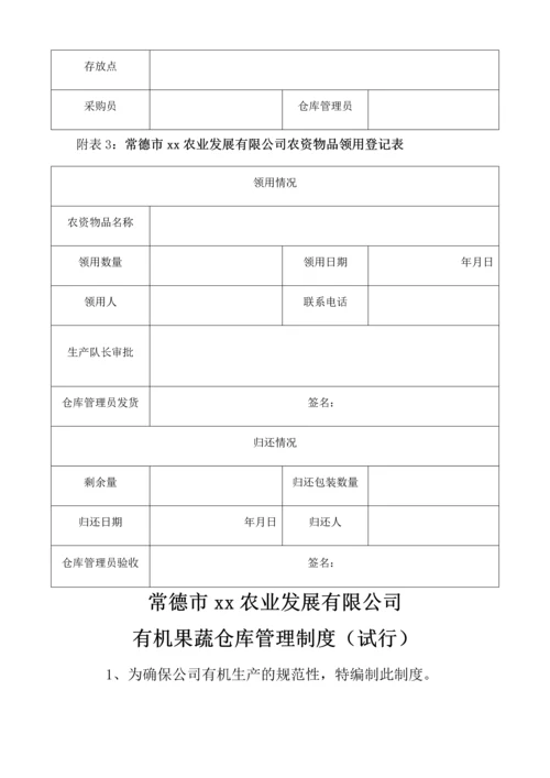 22-公司管理制度（适用于农业公司）.docx