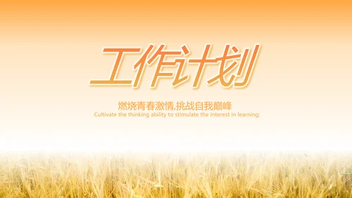 中国梦乡村振兴工作总结计划动态PPT模板