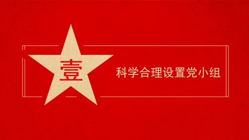 2024党支部标准化规范化党支部的党小组建设党课ppt