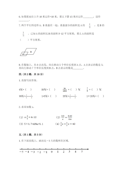 河北省【小升初】2023年小升初数学试卷【考点梳理】.docx