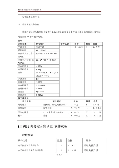 因纳特电子商务实训建设方案.docx