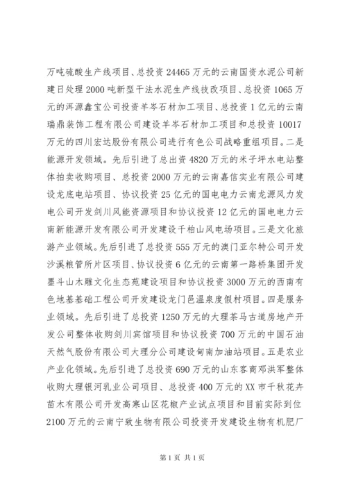 县招商引资工作调研报告.docx