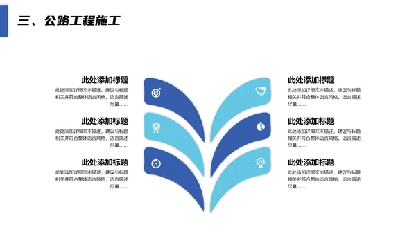 马路街道公路道路建设修路工程PPT汇报