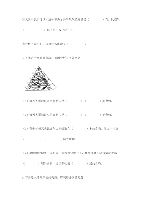 教科版四年级上册科学期末测试卷（名校卷）.docx
