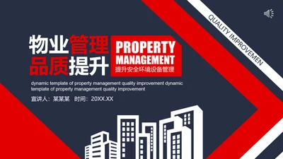 物业管理品质提升PPT模板