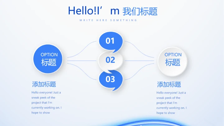 蓝色简约医生自查自纠整改报告动态PPT模板