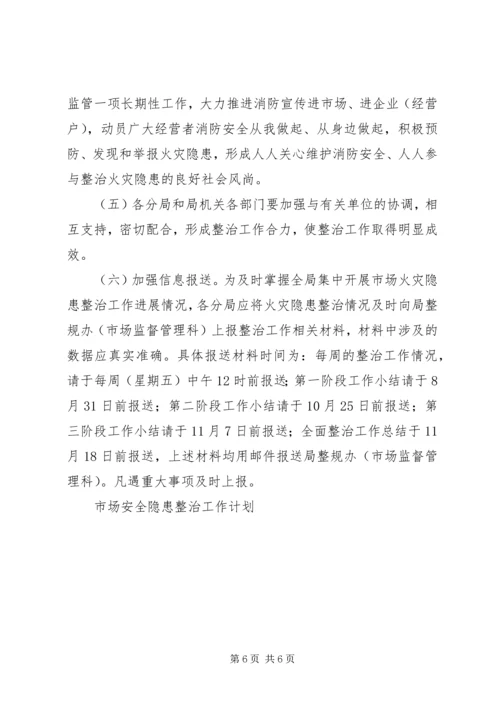 市场安全隐患整治工作计划 (3).docx