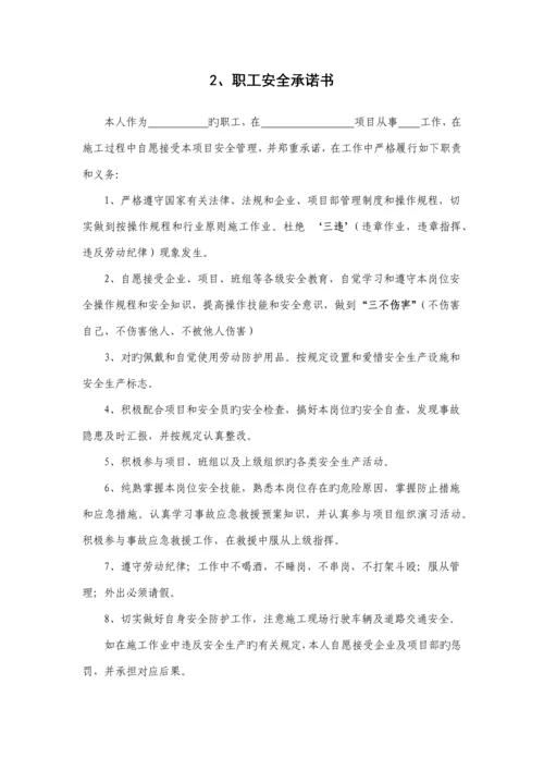 工程开工临时工合同等全套.docx