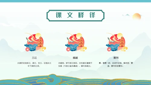 国漫风格腾王阁序PPT课件