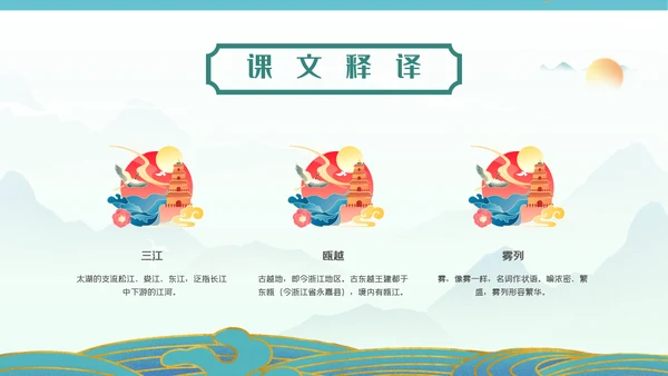 国漫风格腾王阁序PPT课件