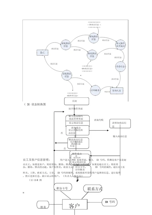 超市管理系统需求分析报告