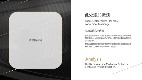 黑金轻奢风商业计划书PPT模板