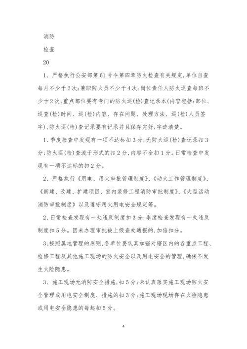 消防安全管理考核制度3篇.docx