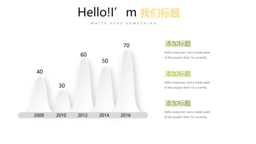 夏日风情清凉一夏PPT动态模板