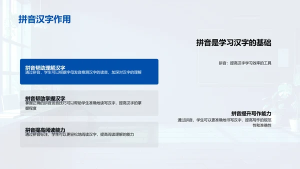 拼音知识解读PPT模板