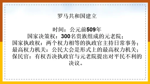 初中历史《课罗马城邦和罗马帝国》通用PPT课件