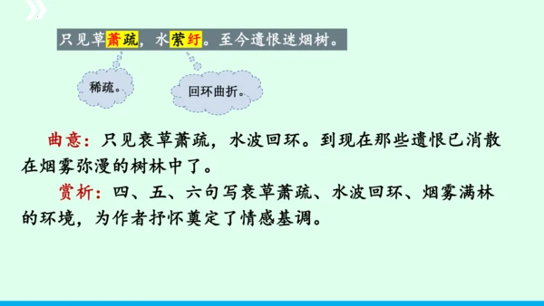 九年级语文下册第六单元课外古诗词诵读《山坡羊 骊山怀古》 课件(共43张PPT)