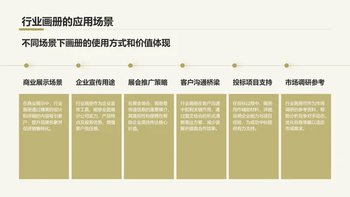 黄色摄影风通用行业画册图集PPT模板