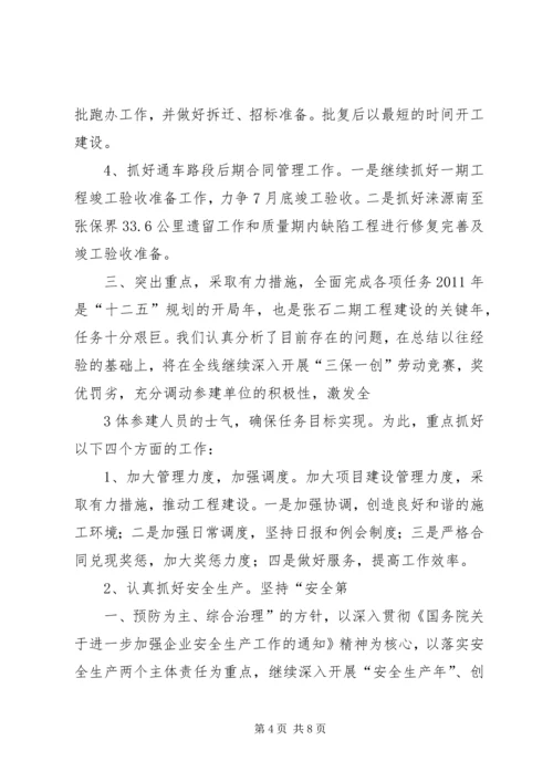 参加省高速公路建设座谈会汇报.docx