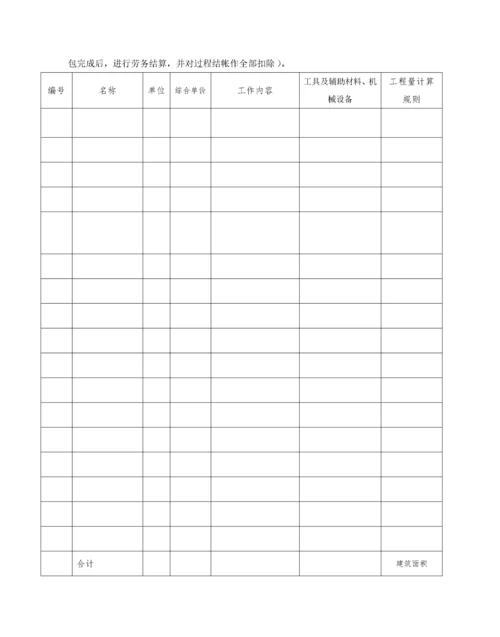 2022整理-土建工程劳务分包合同范本.docx