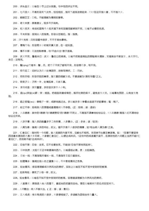 2020年高考高频成语汇总.docx