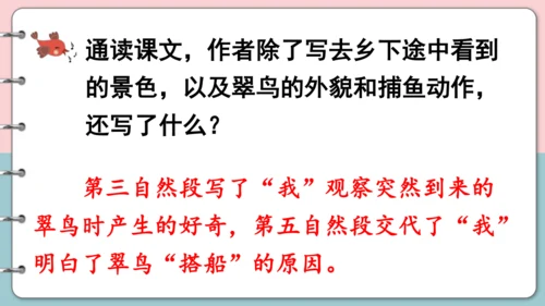 第15课《搭船的鸟》（第二课时）课件
