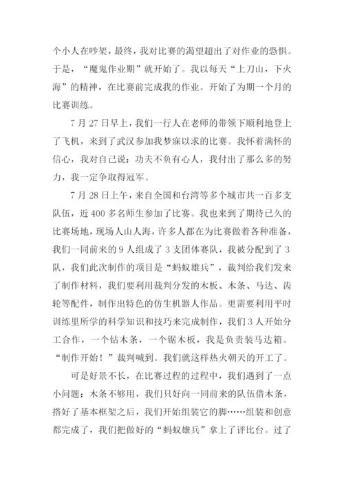 暑假里的收获作文.docx