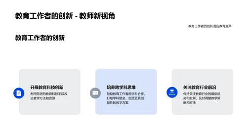 教育学实践与创新PPT模板