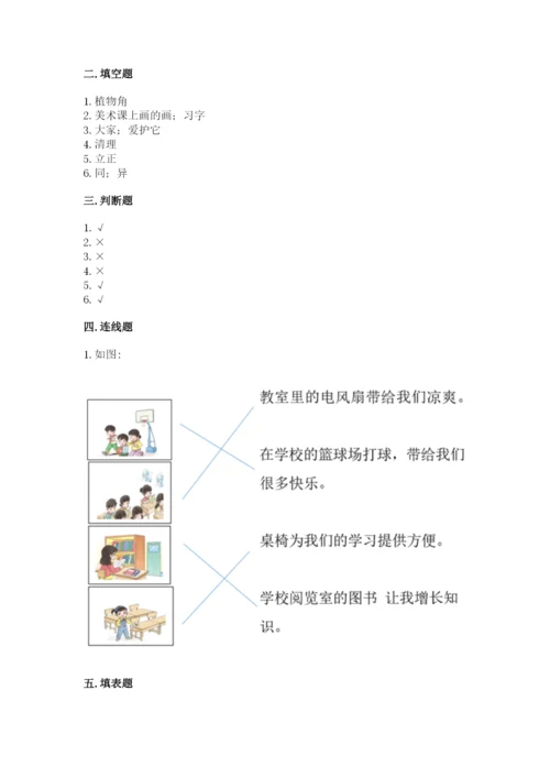 部编版二年级上册道德与法治期中测试卷及参考答案【a卷】.docx