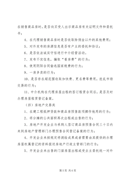 房管局涉企常规检查工作计划.docx