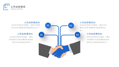 2023大气蓝色述职报告工作计划工作汇报ppt
