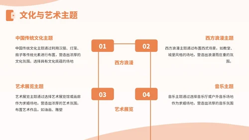 橙黄色3D风七夕节求婚主题PPT
